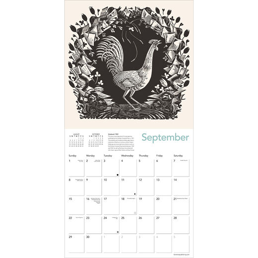 Eric Ravilious 2024 Calendar
